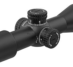 Vector Optics Veyron 10x44mm Fixed Magnification, Ultra Short, 30mm Tube Riflescope Second Focal Plane Compact Tactical Rifle Scope Sharp Clear m.p.h Wind Corrections