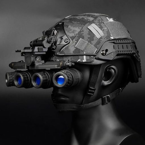Tactical Airsoft Hunting Dummy Night Vision Goggles with Helmet Mount for PVS15/PVS18/GPNVG18, No Function Binoculars Night Vision Cosplay Prop - Image 2