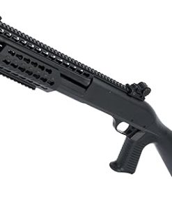 Evike Airsoft – CYMA Sport M3 3-Round Burst Multi-Airsoft Shotshell Loading Airsoft Shotgun (Model: Full Stock CQB w/Keymod/Black)