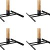 Highwild 2×4 Target Stand Base for AR500 Steel Shooting Targets – Double T-Shaped Base for Shooting Range Outdoor
