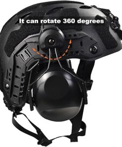 Lightweight Construction Tactical Fast Helmet Integrated NVG Mount Adjustable Size for Adult and Teenager 2
