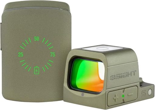S 2 MOA Dot & 32 MOA Circle Micro Enclosed Sight Bundled with OSIGHT X Multi-Reticle 3 MOA Dot & 32 MOA Circle Open Reflex Sight - Image 2