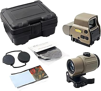 558+G43 Holographic Collimator Sight Red Dot Optic Sight Tactical Hunting Gear W/20mm Rail Mounts & Quick Detach Lever 2 558+G43 Holographic Collimator Sight Red Dot Optic Sight Tactical Hunting Gear W/20mm Rail Mounts & Quick Detach Lever - Image 2