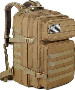 QT&QY 45L Tactical backpack Tactical Toiletry Bag 2