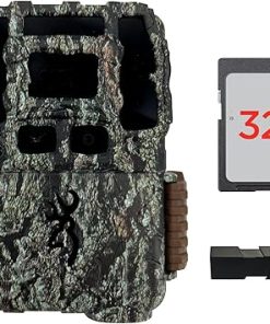 Browning Dark Ops DCL Nano Trail Game Camera Bundle Includes 32GB Memory Card and J-TECH Card Reader (26MP) | BTC6DCLN, Camo