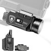 WARRIORLAND Red Laser Sight Fits SCCY CPX1/CPX2 9mm Gen1-2/CPX3/DVG, Not Fits Gen3 with Rail, Ultra Compact SCCY Red Sight, Trigger Laser Light with Ambidextrous Switch & Power Indicator, WLS-107 3