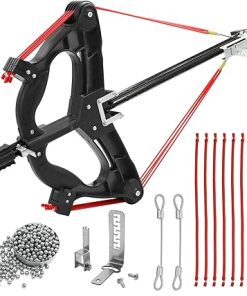 Compound Slingshot for Adult Professional High Impact Slingshot with Sight Hunting Compound Bow with Continuous Shooting
