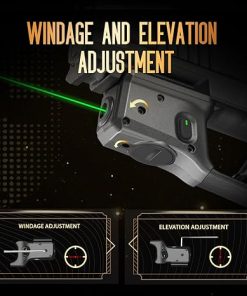 WARRIORLAND Green Laser Light and Holster Fit for Sig P365X-Macro – Compact Lightweight Trigger Laser with Battery Indicator, Includes Custom Right-Hand IWB Concealed Carry Kydex Holster, WLS-109G-HW1 2