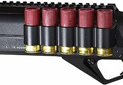 Trinity Ammo Pouch Shell Holder, Aluminum Black, fits Super Nova Model 12 Gauge Pump.