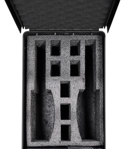 GunVault Range Vault TSA-Approved Portable Handgun Safe with Handle – Fits 2 Pistols and 7 Magazines 2