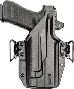 Glock 17/19/44/45/47 Gen 3-5 & 22/23 Gen 3-4 w/Streamlight TLR1 IWB/OWB Modular Holster – USA Made – IWB and OWB Carry (Ambi) – by Blade-Tech Holsters