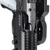 945 Industries Kydex Holster for Glock 19/19x/45/44/17/32 (Gen 3-5) with SUREFIRE X300U Light (Optics Ready) Ambidextrous Hook and Loop Attachment Panel for Conceal Carry Bags 4