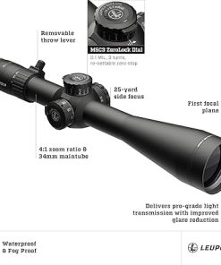 Leupold Mark 4HD 8-32×56 (34mm) Focus FFP Riflescope 2