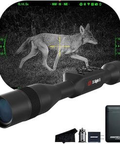 ATN X-Sight 5 Ultra HD 4K+ Smart Day & Night Vision Scope with Built-in Ballistic Calculator | One Shot Zero, Recoil Activated Dual Stream Video, Slow Motion 240 FPS | Exclusive Signature Series Kit