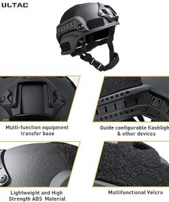 Airsoft Helmet with Full Face Protection, Tactical Airsoft Mask, Compatible with Goggles & Accessories, Ideal for Paintball & Outdoor Games 2