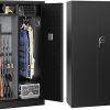 Yizosh Large Gun Safe for Home – Quick Access Rifle and Pistol Safe with Removable Shelf