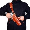 Leather Chest Holster for Desert Eagle, Brown or Black, Genuine Leather, Right or Left Handed, Handmade, ShnLeather