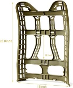 MT Military MOLLE II Rucksack Frame with OCP Waist Belt – Durable Tan Frame for Army Large Ruck, Enhanced Load-Bearing Comfort 2