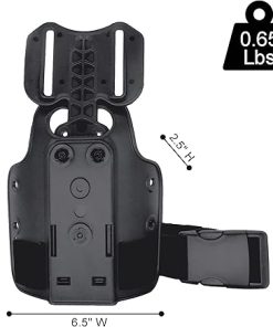 Drop Flex Adapter with Drop Leg Holster Platform, Adjustable Thigh Holster Platform & Stabilizer, Drop Leg Panel Attachments for Holsters and Magazine Pouches, Compatible with QLS and MLS attachments 2