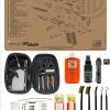 EDOG 29 Pc Pistol Cleaning System – Compatible with SIG M17 Tan Flat Dark Earth – Schematic (Exploded View) Mat, Warrior Universal .22 9mm – .45 Kit & Clenzoil CLP & Gun Oil & Patchs