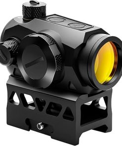 1X20mm Compact Red Dot Sight with Shake Activated Illumination Function,2 MOA Red Dot Reticle Gun Sight with Picatinny Mount Included Low-Profile Mount for Hunting Shooting