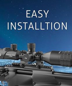 oneleaf.ai Commander NV400 4-52X50 True 4K Digital Day/Night Vision Rifle Scope with Rangefinder, 3864×2228 Resolution- Upgrade Version 2