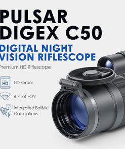Pulsar Digex C50 Digital Night Vision Riflescope (with Pulsar Digex-X850S IR Illuminator) 2