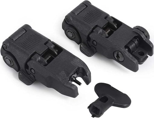Yoana Generation II MB-US Flip Up Sights Front & Rear Folding Back Up Sight Set - Image 2