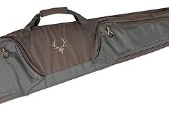 Evolution Outdoor 54″ Hill Country II Rifle Case – 1680D, Green, Rifle Case fits Scoped Rifles, Hunting Gun Case, Fleece Lining