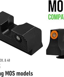 XS Sights R3D 2.0 Suppressor Height Sights Compatible with Glock 42, 43, 43X, & 48 Gen 1-5, Including MOS Models 2