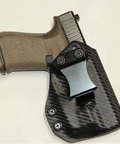 REVKEL Custom Kydex Molded IWB Holster Compatible with Sig Sauer P365 with Crimson Trace LG-422. Black Right Hand Draw. Hand Crafted in The USA.