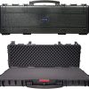 DCB Cases – Element 1189 | 46 Inch Tactical Rifle Hard Case | IP67 Waterproof | Customizable Pluck Foam Insert | Multiple Grips | Resin-Reinforced Injection Molded Plastic | 4 Latch System | Wheels