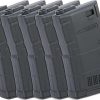 Evike Airsoft – ARES AMAG 100rd Mid-Cap Mag for M4 Airsoft AEGs (Color: Black / 5 Pack)