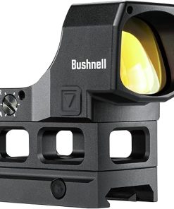 Bushnell RXM-300 Reflex Sight, 4 MOA Daylight Bright Red Dot, Shake-Awake, Massive 24x28mm Window for Unmatched FOV in All Weather Conditions, Low-Profile and High-Rise Mount, RMR Footprint