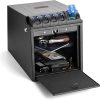 Drop Down Vault with Super Biometric Finger Vein Recognition lock, Fast auto-open Handgun Box, Quick-access Pistol Safe Wall Mounting for Desk Table, CA DOJ approved
