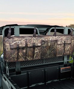 UTV Gun Rack, Quick Release Gun Holder for Hunting Rifles, Carrier Storage Bag for Hunting Gear