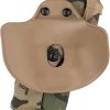 Safariland 6378RDS Automated Locking System Duty Holster, Red Dot Sight Compatible, Cordura Multi-Cam, Left Hand, Fits: Glock 17/22 Surefire XVL2