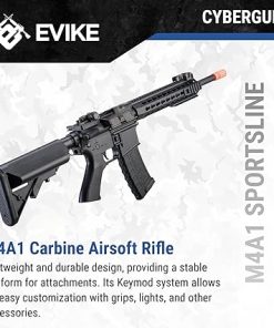 Evike Airsoft – Cybergun COLT Licensed Airsoft M4A1 Sportsline Carbine w/Keymod Handguard (Model: 400 FPS) 2