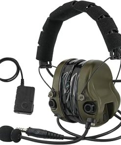 M301 Tactical Headset with Extension Line for Hunting and Shooting，Hearing Protection and Communication