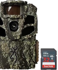 Browning Trail Cameras Dark Ops Extreme Cellular Game Camera with Infrared Night Vision, Wildlife Motion-Activated, Waterproof Bundle with Memory Card and USB Card Reader (3 Items)