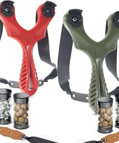 Axiom Ocularis Slingshot Kit (Green & Red) Bundle