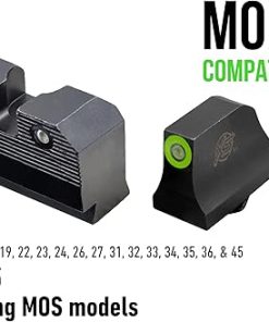 XS Sights R3D 2.0 Suppressor Height Sights Compatible with Glock 17, 19, 22, 23, 24, 26, 28, 27, 31, 32, 33, 34, 35, 36, 38, 39, 45, & 47 Gen 1-5, Including MOS Models 2
