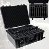10-12 Gun Safe for Home Rifle and Pistols, Large Unassembled Gun Safes for Rifle and Shotgun, Shotgun Rifle Safe with Backlit Keypad & Mute Function, Removable Shelves & Adjustable Metal Box 3