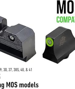 XS Sights R3D 2.0 Sights Compatible with Glock 20, 21, 29, 30, 30S, 37, & 41 Gen 1-5, Including MOS Models 2
