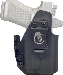 MIE Productions Javelin IWB KYDEX Holster – FITS: Glock 19 / 19X / 45 w/TLR-7 HL-X – Optic Ready – Concealment Claw – Adjustable Retention – Made in The USA by Veterans