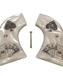 Pearl Dead Mans Hand Ruger New Vaquero grips