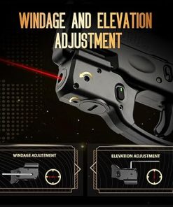 Tactical Scorpion Gear TSGWLS101G2C Red Laser Gun Sight Fits: Taurus G2C G3C PT111 Millennium G2 PT140 | Compact Red Dot Gun Optic w/Ambidextrous On/Off Switch & Power Indicator 2