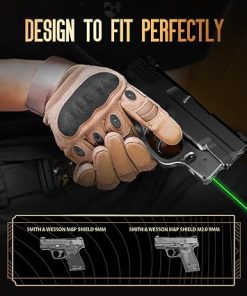 WARRIORLAND Laser Sight Fit S&W M&P Shield 9mm/.40 with Kydex MP Shield Holster 2