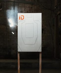 Self-Healing Infinity Target – Shooting Competition Style Reuasble Rubber Target Lasts for Thousands of Rounds, Reactive Hits, Weather Proof, No Ricochet, Up to .50 BMG 2