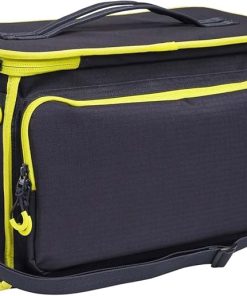 Beretta Challenge Durable Ripstop Lightweight Functional Versatile Outdoor Hunting Shooting Tactical Zippered Cartridge Bag with Convenient Carrying Handles, Ebony & Sulphur Spring 2